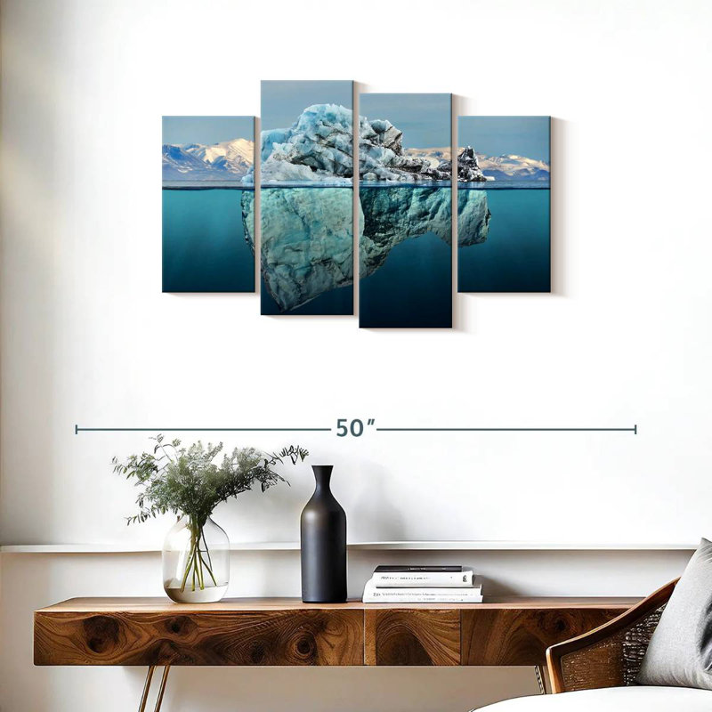 Gillard Iceberg Seascape, 22" H x 36" W