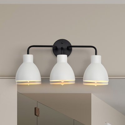 Éclairage de salle de bain à intensité variable 3 lumières Florian