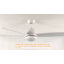 Ventilateur de plafond 48 po avec lumières DEL et télécommande Marjina