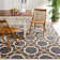 Finley Hand Hooked Performance Geometric Rug