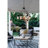 Lakehouse 6-Light Aluminum Outdoor Chandelier with Clear Seedy Glass Shades