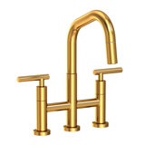 East Square Pull Down Bridge Faucet