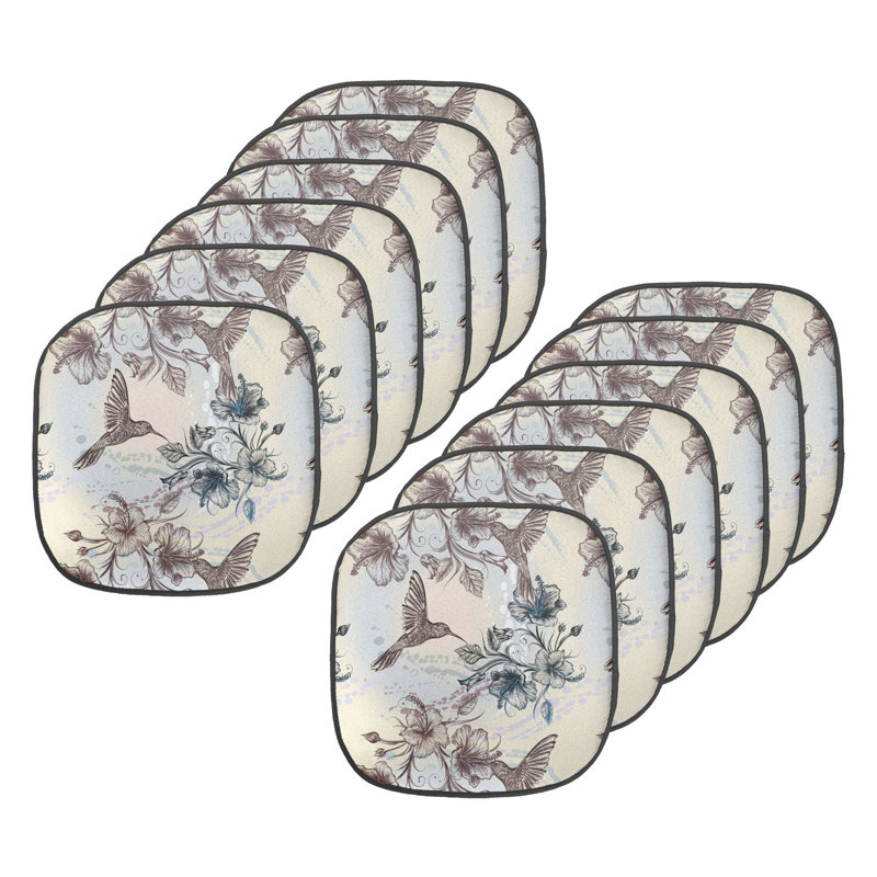 Coussin de siège papillon