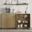 Buffet 2 portes avec tablettes réglables l 34,6 po Cesiro-9543303-31390574