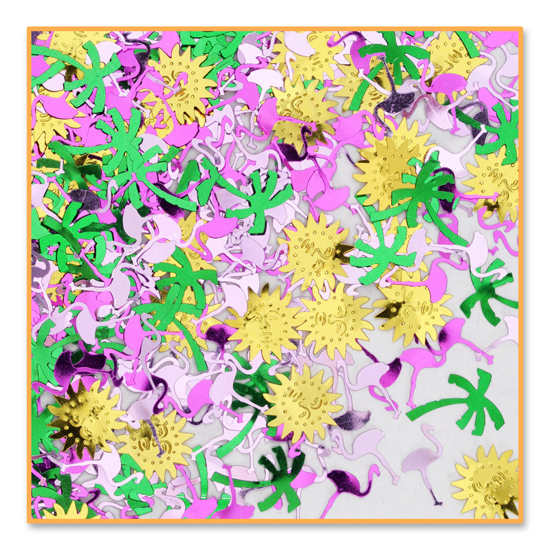 Confetti brise tropicale - paquet de 6