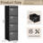 4 Drawer Vertical File Cabinet With Lock, Filing Cabinet
