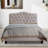 Upholstered Button-tufted Platform Bed Frame with Adjustable Height Headboard-1966736955-1966736954