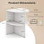 38cm W Particle Board Bedside Table
