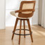 Tabouret de bar et de comptoir pivotant Shayleah-803709739-788616363