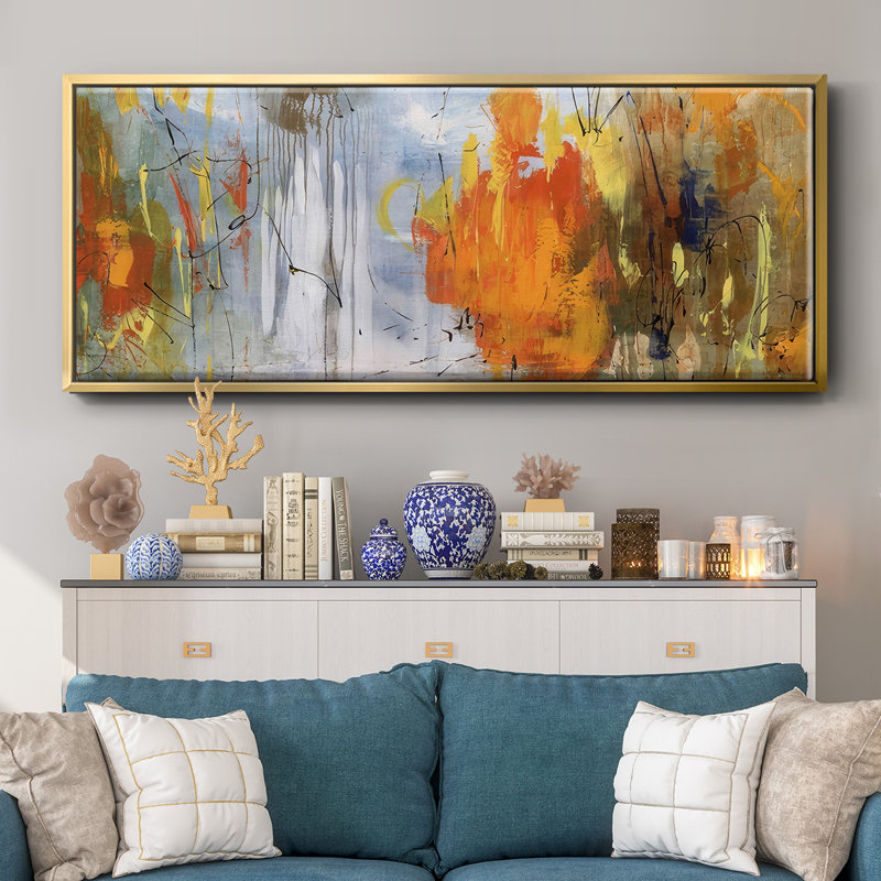 Sundowners - Framed Canvas, 20" H x 50" W