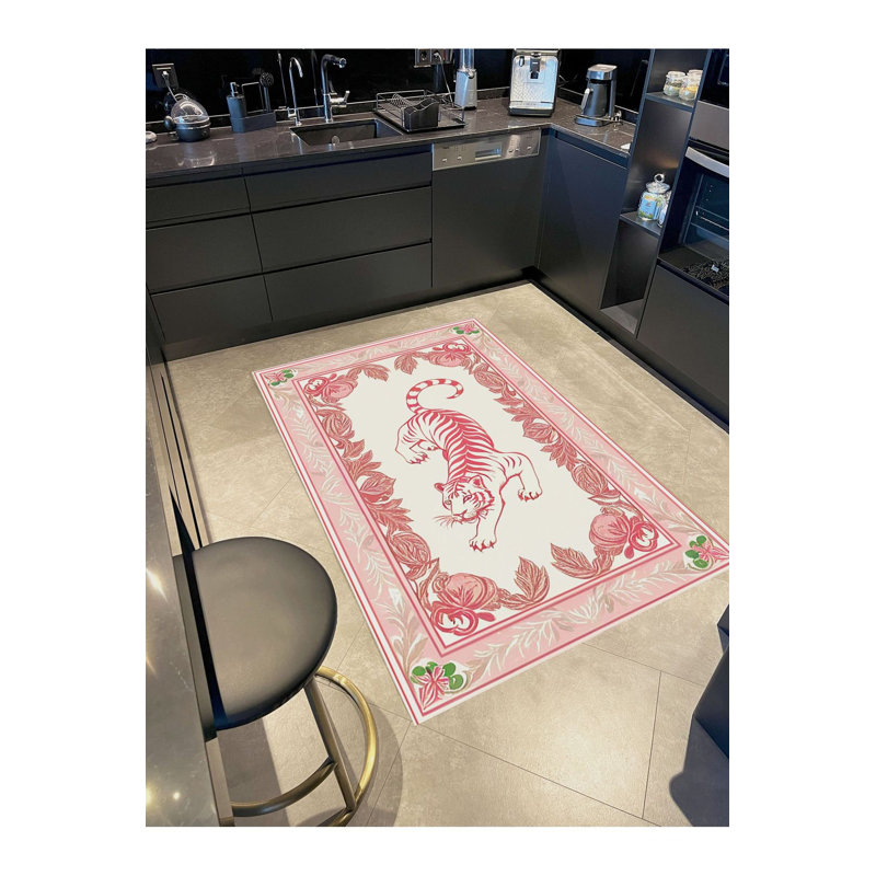 Tapis lavable à la machine moderne Rio, Sous-tapis rectangulaire 3 pi 11 po x 5 pi 11 po i