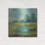 Art mural luxueux «Windsor Blue Field 4» par Silvia Vassileva, 36 po x 36 po-452107995