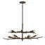 Palisades 12-Light Chandelier in Bark by Breegan Jane