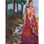 Radha Krishna à Madhuban | Acrylique sur toile | Par Jyoti Rathore | Sans cadre