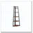 70.07" Tall Corner Shelf, 5 Tier Rustic Brown Corner Bookshelf Bookcase Industrial Corner Ladder Shelf Plant Stand For Living Room