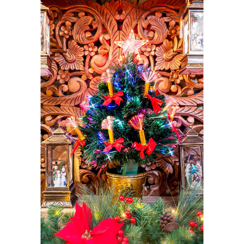 2' H Lighted Artificial Christmas Tree