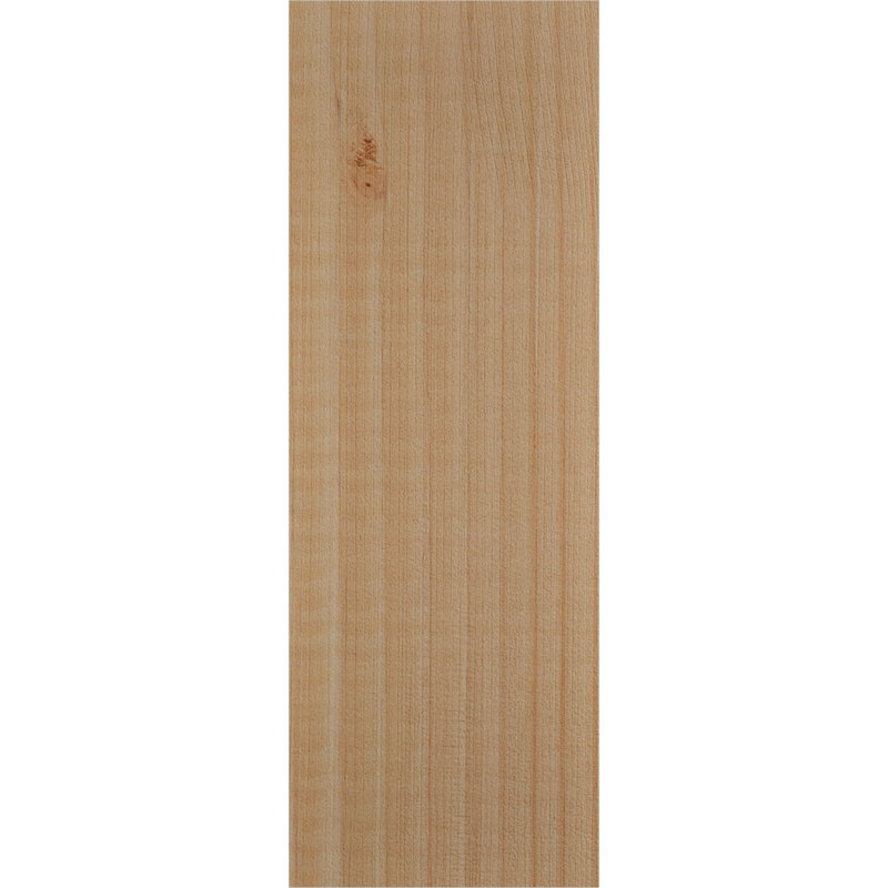 Queue de chevron lisse Ridgewood, Sapin de Douglas, H 10 po x l 3 1/2 po x L 18 po
