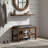 Aavan Faux Leather Upholstered Storage Bench-1538294633