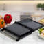 Daewoo 3-in-1 Closed Panini Press Sandwich Maker Toaster Or Open Health Grill, 180 Degree Mini Toastie