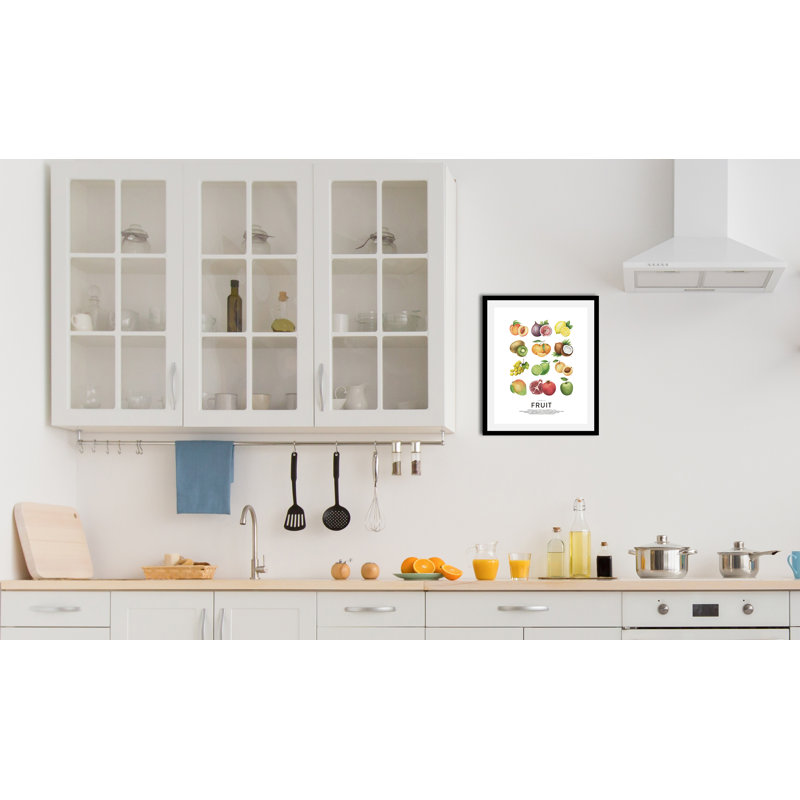 Fruit - Single Picture Frame Print, 70cm H x 50cm W
