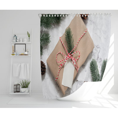 Saylor Polyester Shower Curtain Set