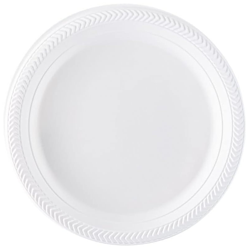 Assiette à dessert jetable, Ensemble de 200