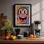 Cheerful Face Retro - Print-207795822-207795858