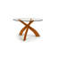 Entwine Round Glass Top Table-61624270-61624271
