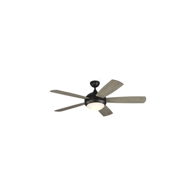 Generation Lighting 5DISM52AGPD Discus Smart 52" Int Led Indoor Pewter Ceiling Fan Light Kit Remote