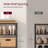 6 Tier 24 Pais Shoe Rack 29.8"W Organizer with Storage Shelves-703348490-728878945