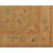 Hand-Knotted Green Beige Oushak Wool Area Rug - Elegant Persian Medallion Rug in Soft Earth Tones-306907748