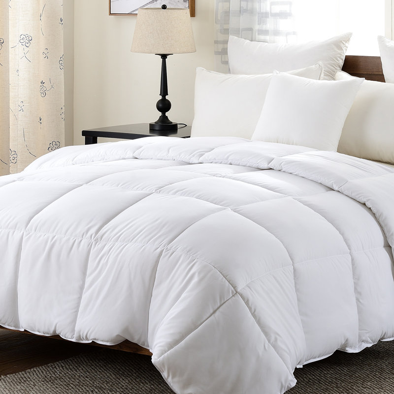 Édredon en duvet synthétique toutes saisons Tanna, Simple