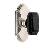 Grandeur Concealed Screw Mechanism Geometric Knob with Arch Rosette