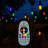 Outdoor Colour Changing LED S14 String Lights with Remote, 24 Feet RGB, 12 Shatter Resistant Bulbs on Wire-2002034237