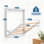 Ahmid Wood Wall-Mounted Drying Rack