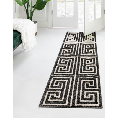 Barreto Performance Black/Beige Rug
