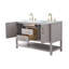 Ensemble de meuble-lavabo double 54 po Vicini-1808320031