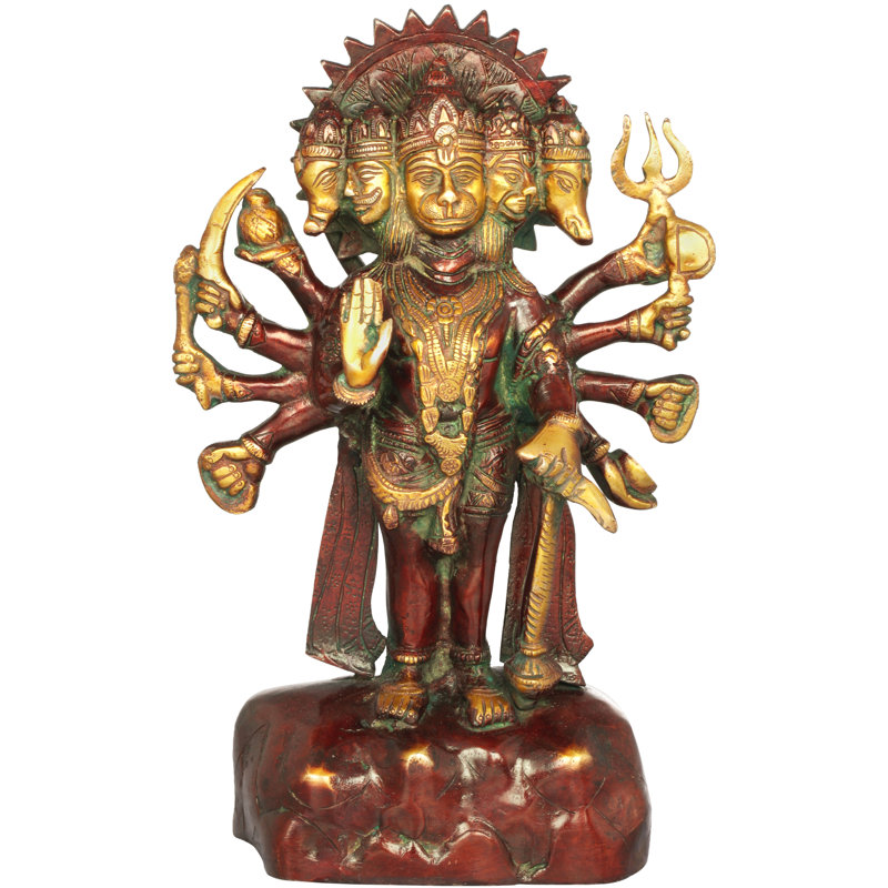 Cinq têtes Hanuman