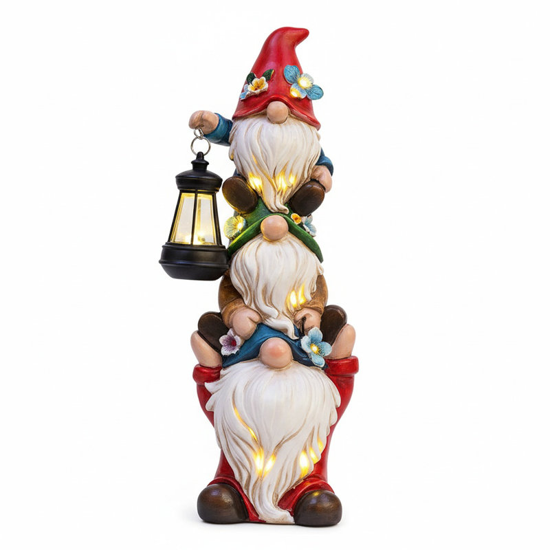 Gnomes Weather Resistant Resin Garden Statue