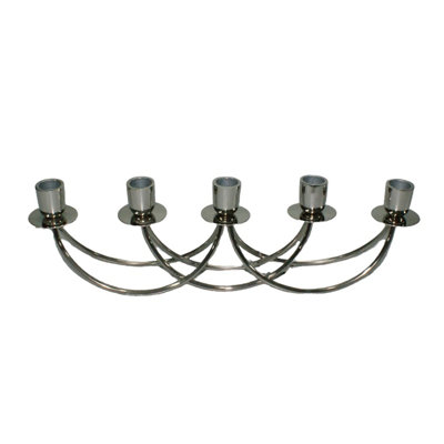 4.75'' H Stainless Steel Tabletop Candelabra