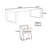 Multi-functional solid wood large board table set-110063729