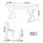 Quality Rock Slab Double Drawer Writing Desk