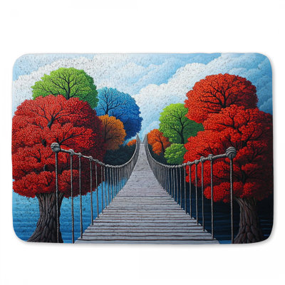 Tapis de salle de bain Suspension Bridge