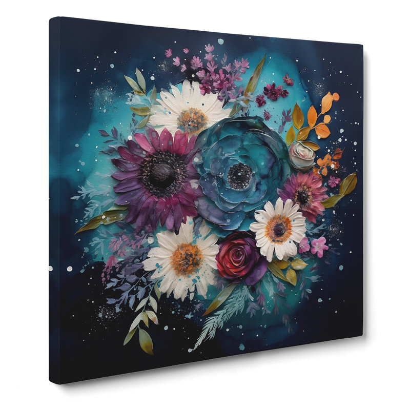 Galaxy Floral Art No.2 - Print