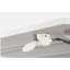 Bureau debout réglable technique blanc de 47 pouces