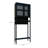 Modern Over The Toilet Storage Cabinet,double Door Bathroom Organizer With Open Shelf