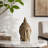 6.5X6.3X12" Meditating Buddha Head Sculpture, Large