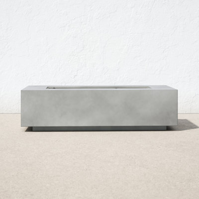 Rashid Rectangle Fire Pit Table