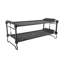 Lit de camp d'extérieur convertible pour 2 personnes Disc-O-Bed, noir-29965018-29965019