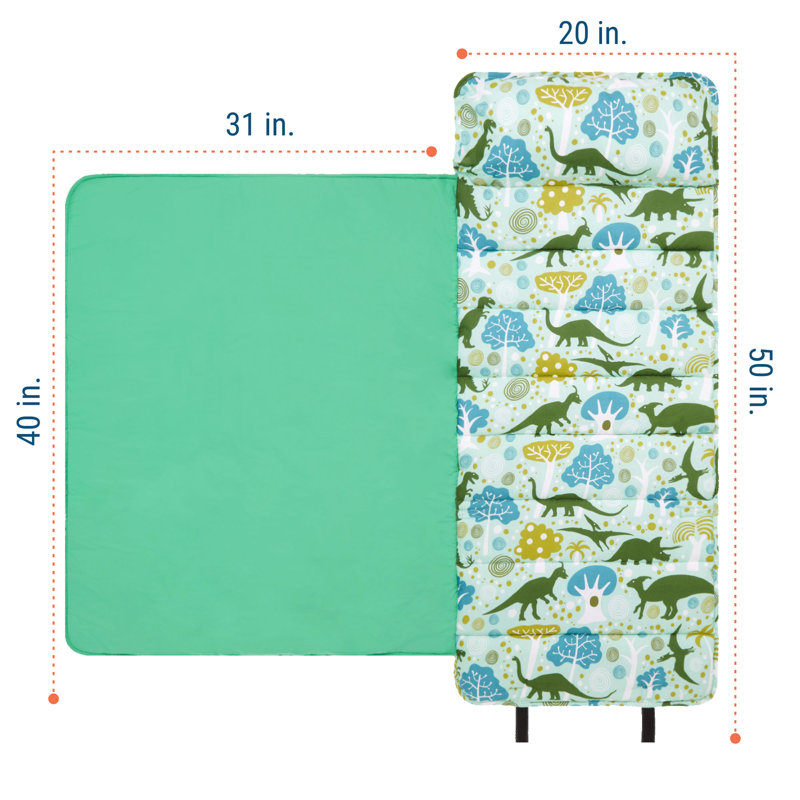 Tapis de sieste pour enfant Wildkin, Dinosaures dinomite